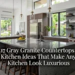 gray granite countertops