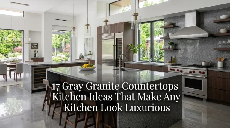 gray granite countertops
