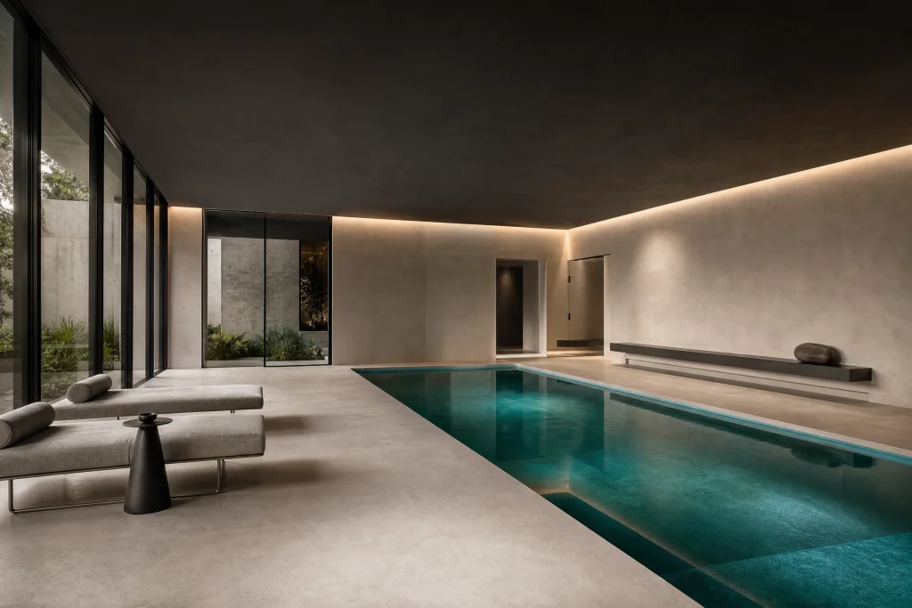  Indoor Swimming Pool Design Luxury Modern