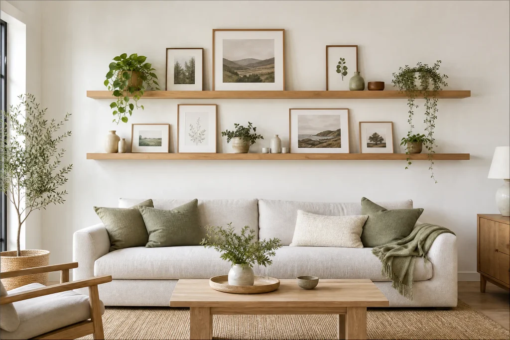 How to Decorate a Long Wall