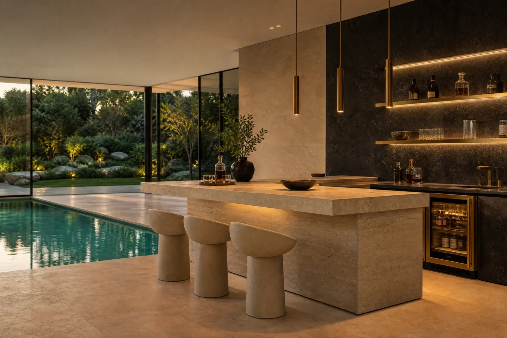  Luxury Indoor Pool Bar for Entertaining