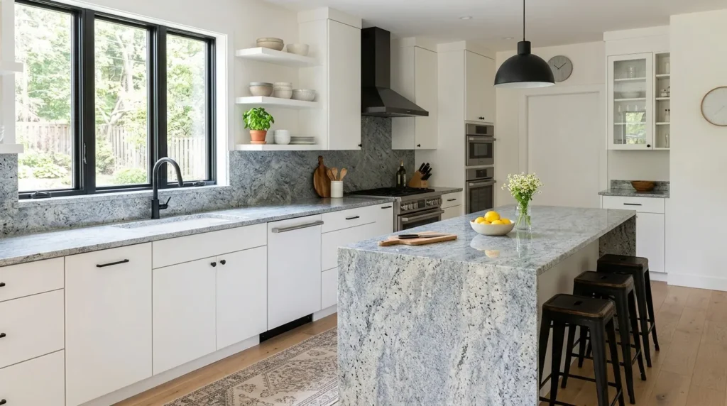 Sensa Silver Blue Granite