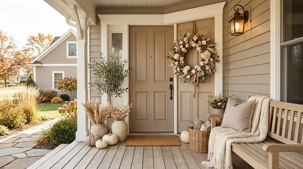 Neutral Fall Wreath Ideas