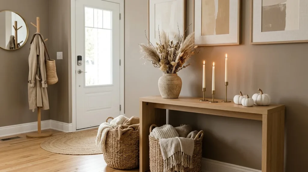 Fall Entryway Decor