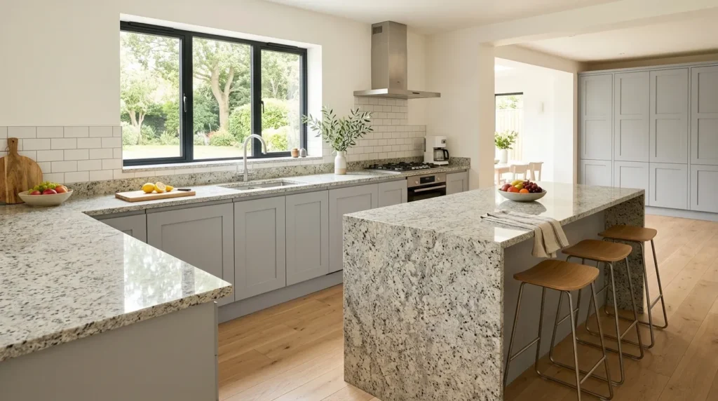 Luna Pearl Granite Countertops