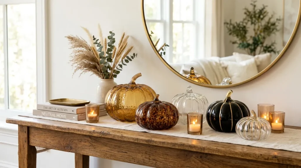 Glass Pumpkins for Luxury