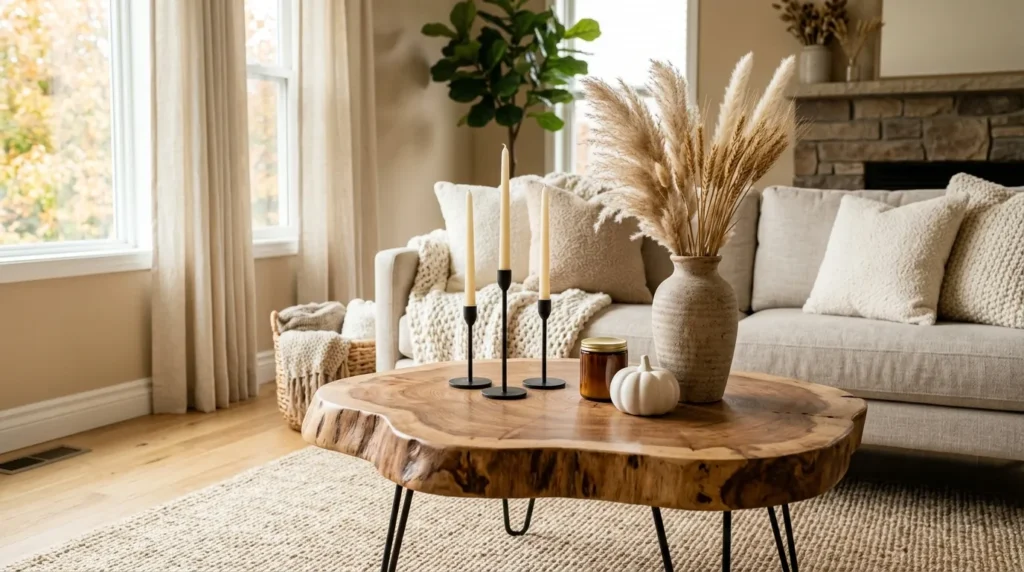 Fall Coffee Table Decor