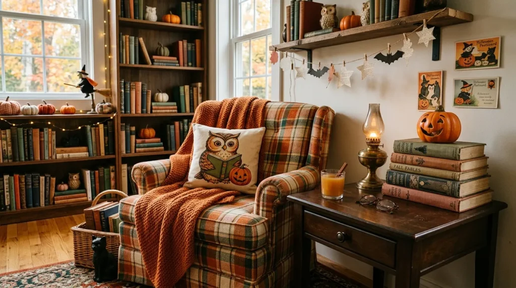 Book-Themed Halloween Decorations