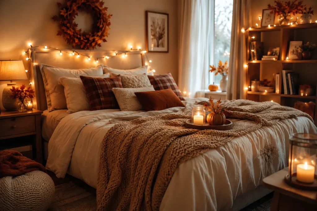Cozy Fall Bedroom Ideas10