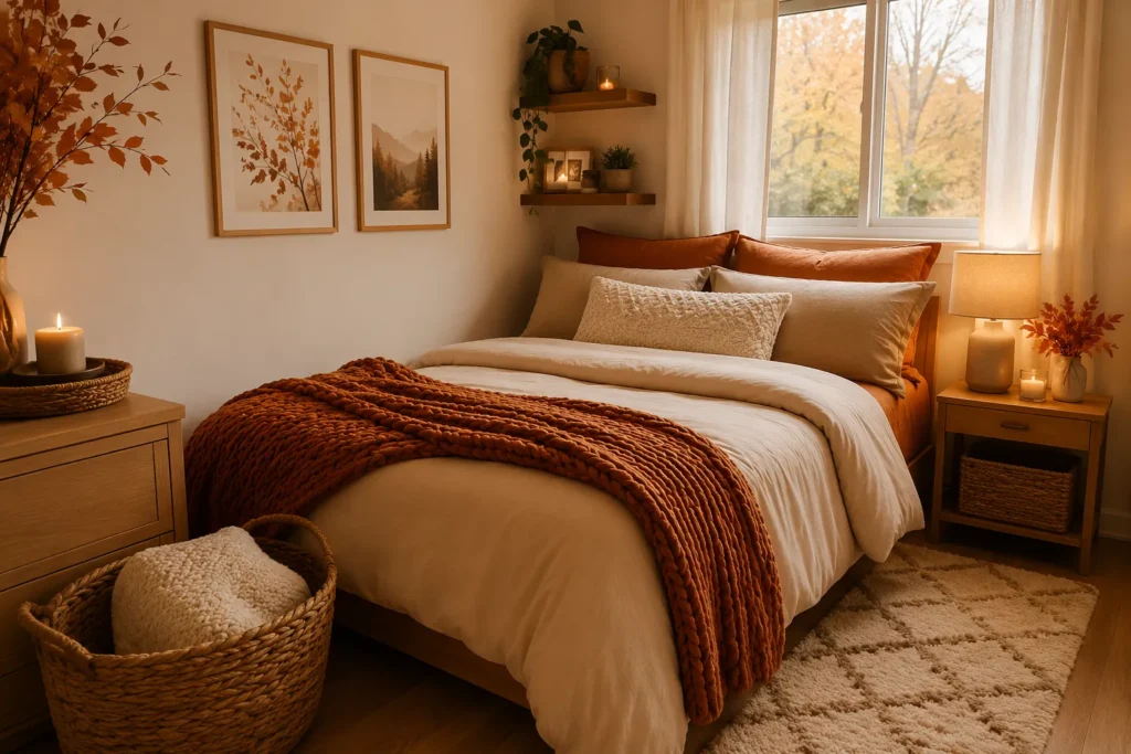 Cozy Fall Bedroom Ideas15