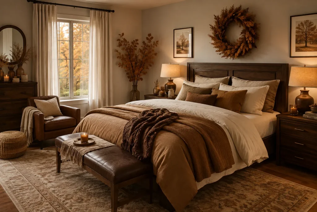 Cozy Fall Bedroom Ideas16