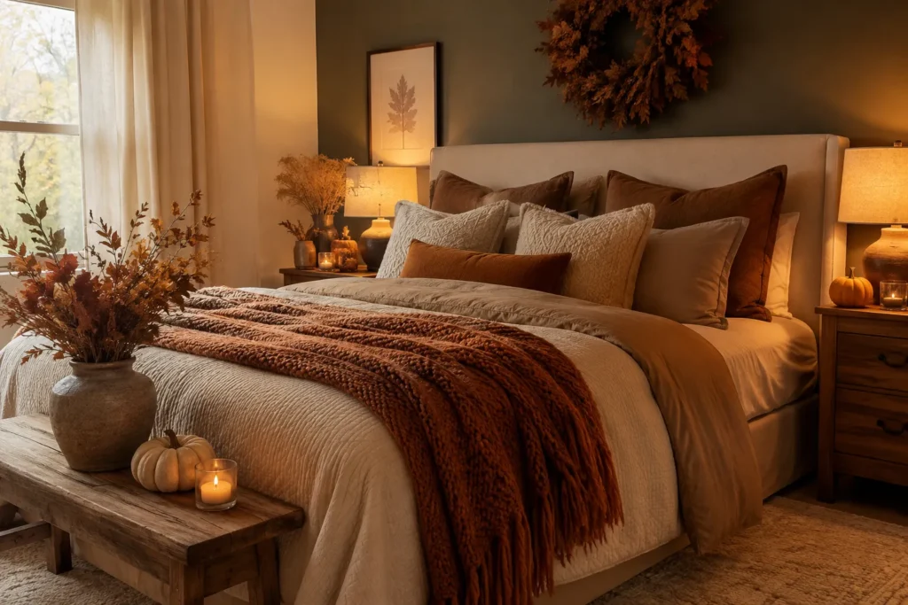 Cozy Fall Bedroom Ideas18