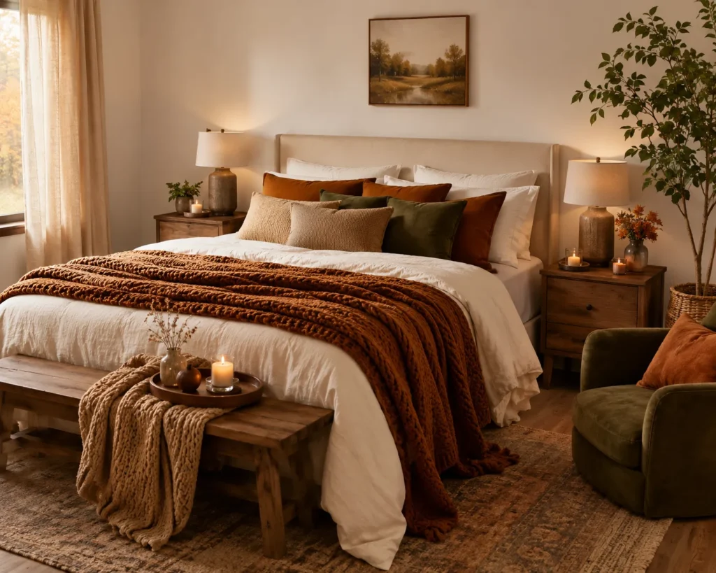 Cozy Fall Bedroom Ideas2