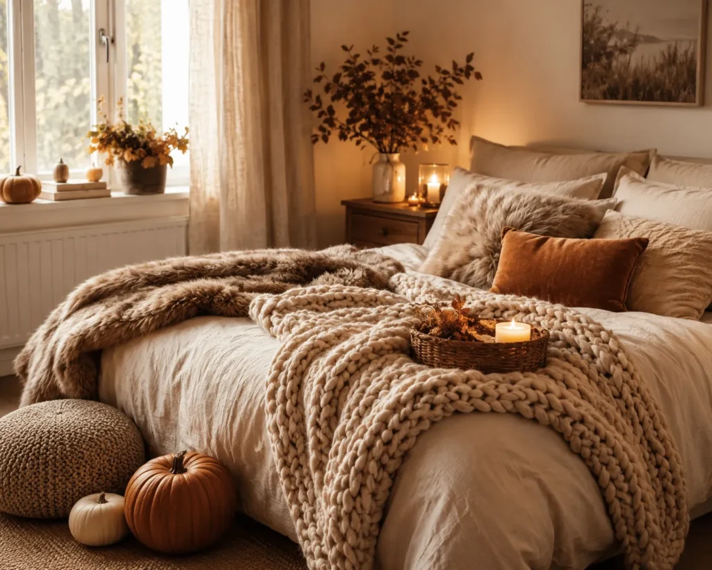 Cozy Fall Bedroom Ideas3