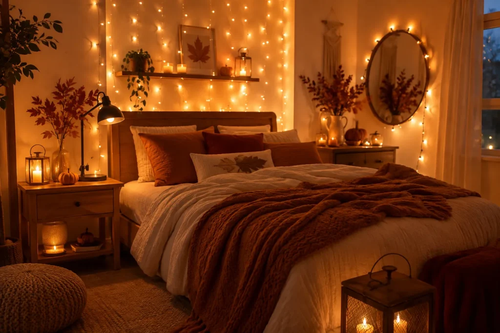 Cozy Fall Bedroom Ideas4
