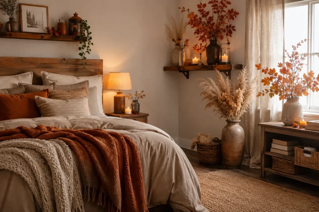 Cozy Fall Bedroom Ideas6
