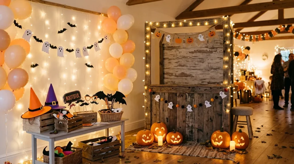 Cozy Halloween Party Space