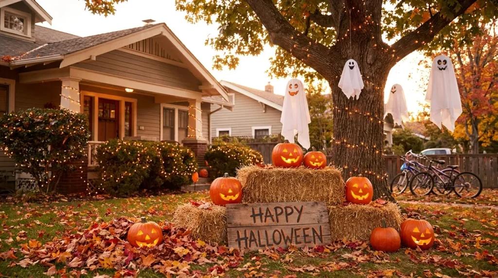 Cute Outdoor Halloween