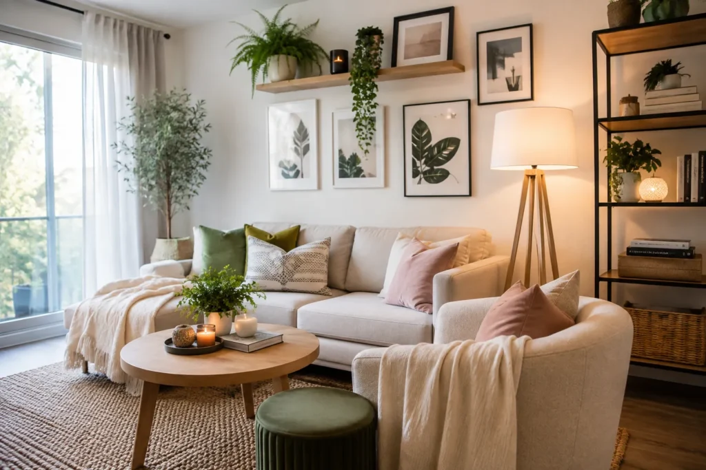Living Room Decor Rental Apartment