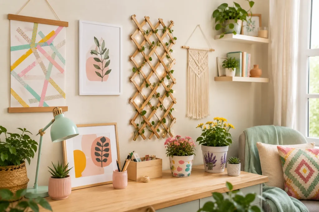rental friendly diy decor