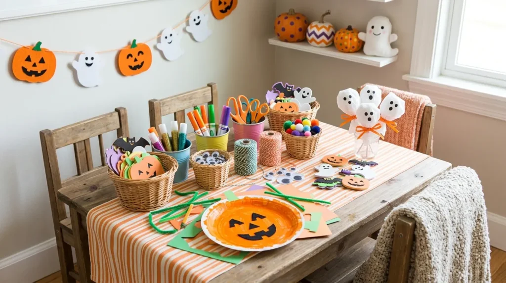 Halloween Craft Corner for Kids