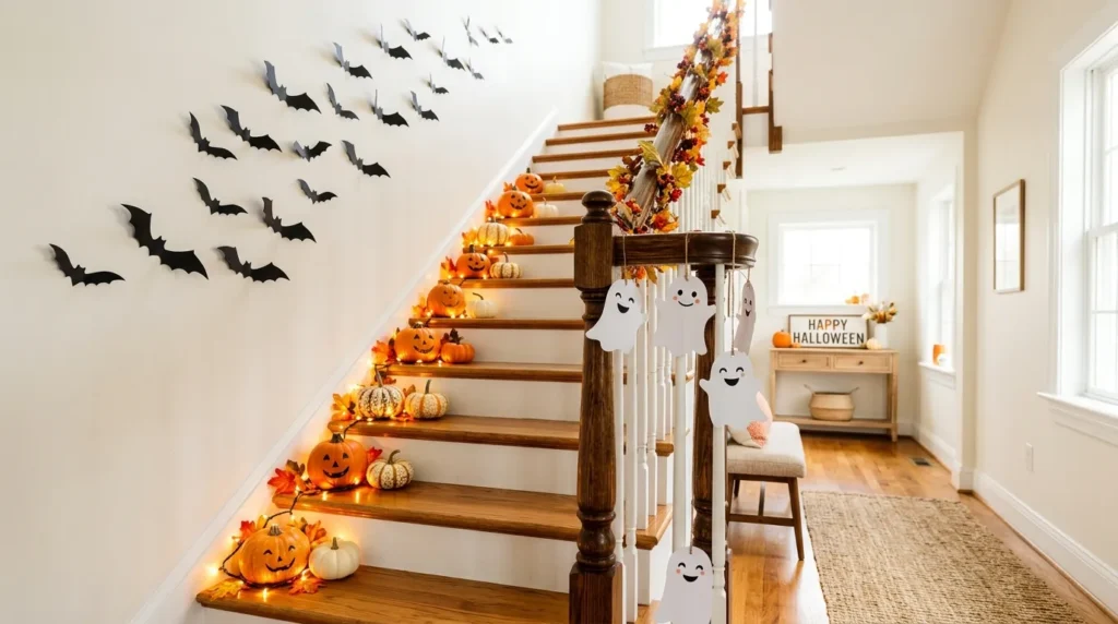 Halloween Decorations Indoor Staircase