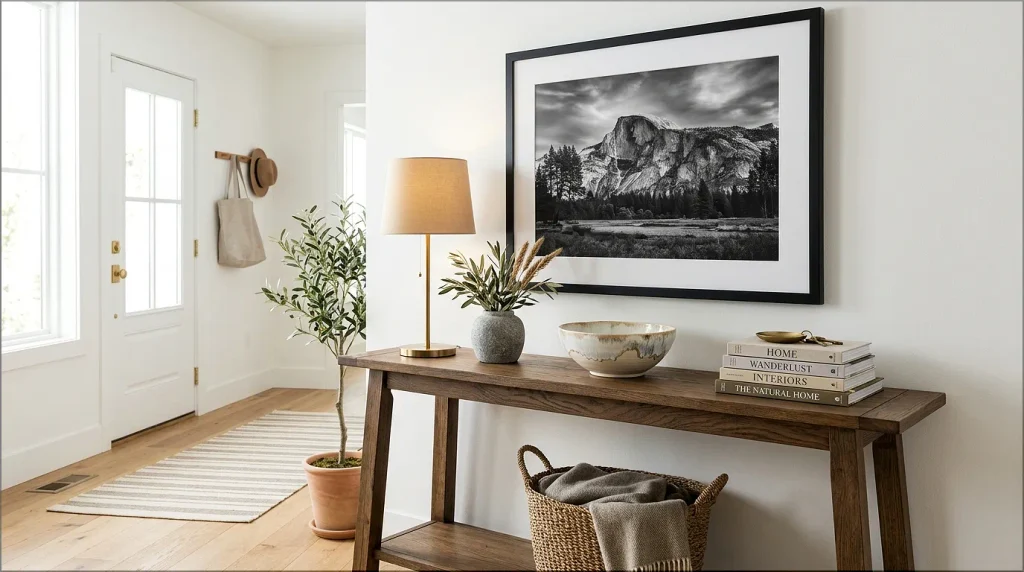 How to Style a Console Table