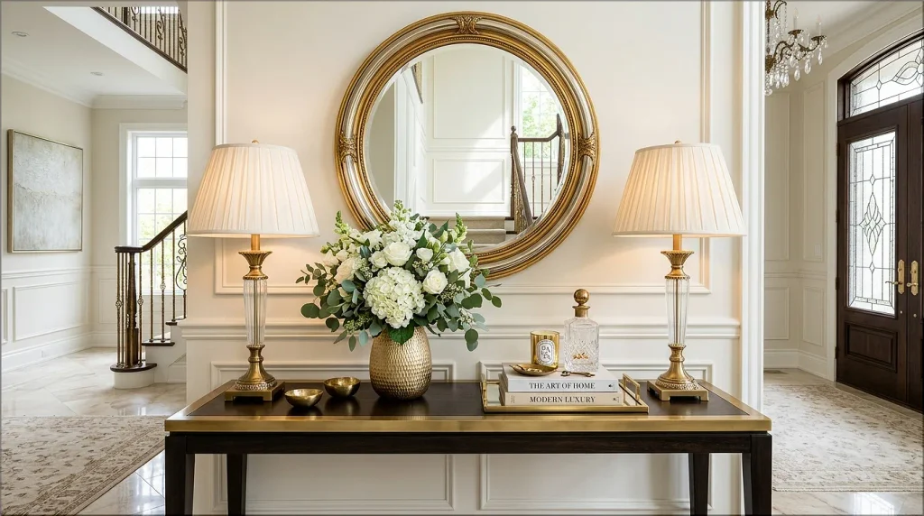 French style console table
