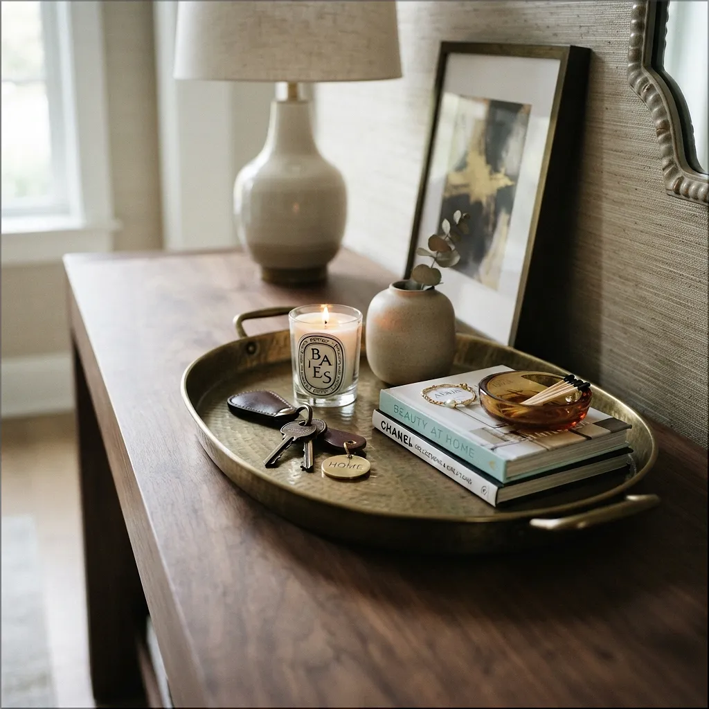 console table ornaments