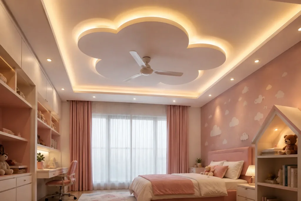 ceiling design for kids bedroom