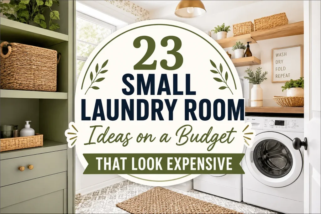 Small Laundry Room Ideas