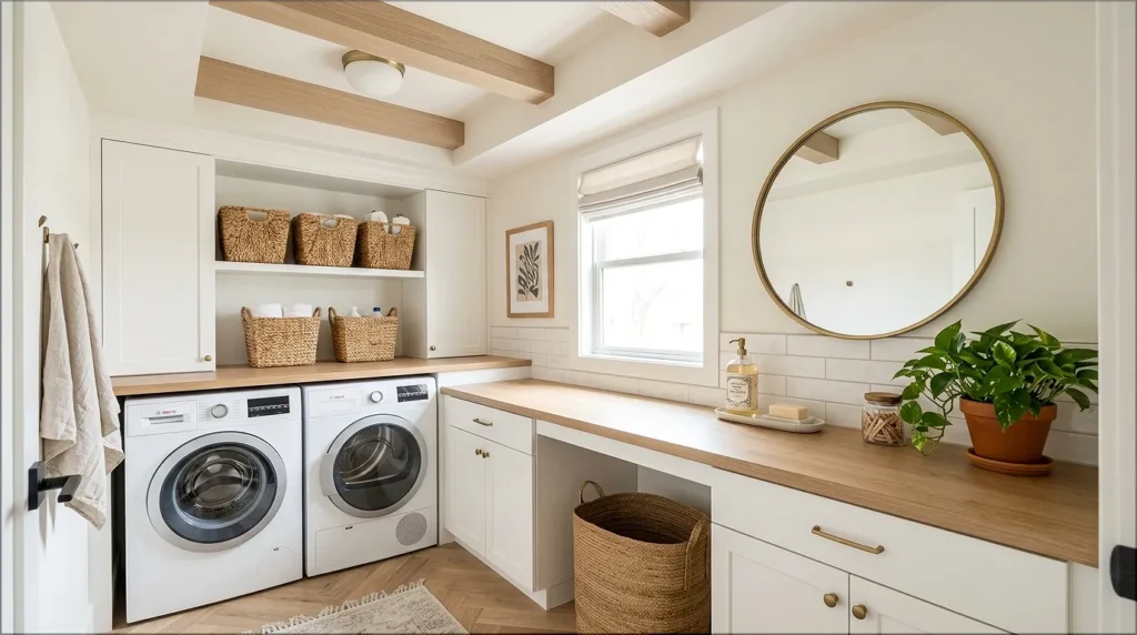 Small Laundry Room Like a Real Room