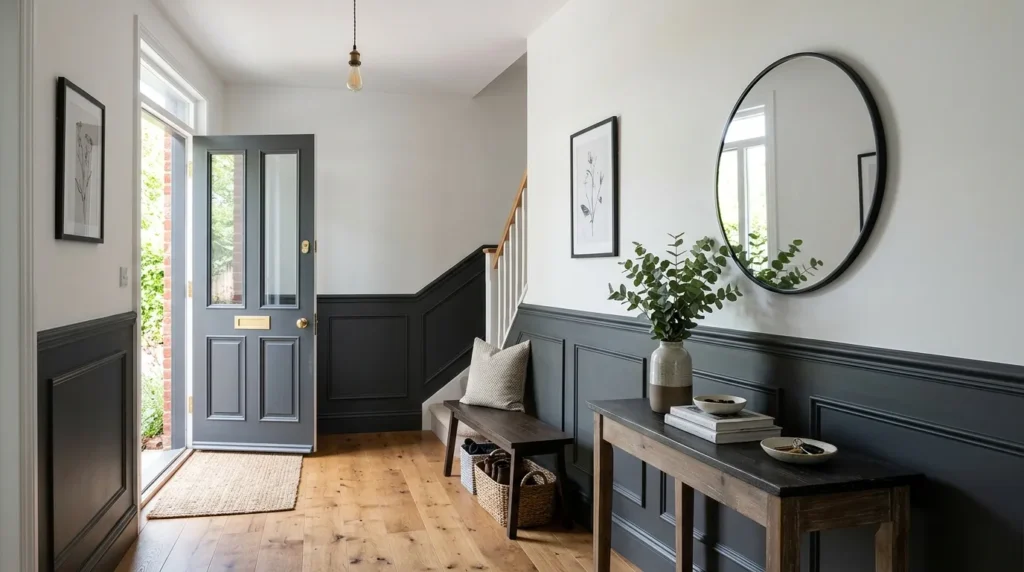 wo-Tone Wall Paneling