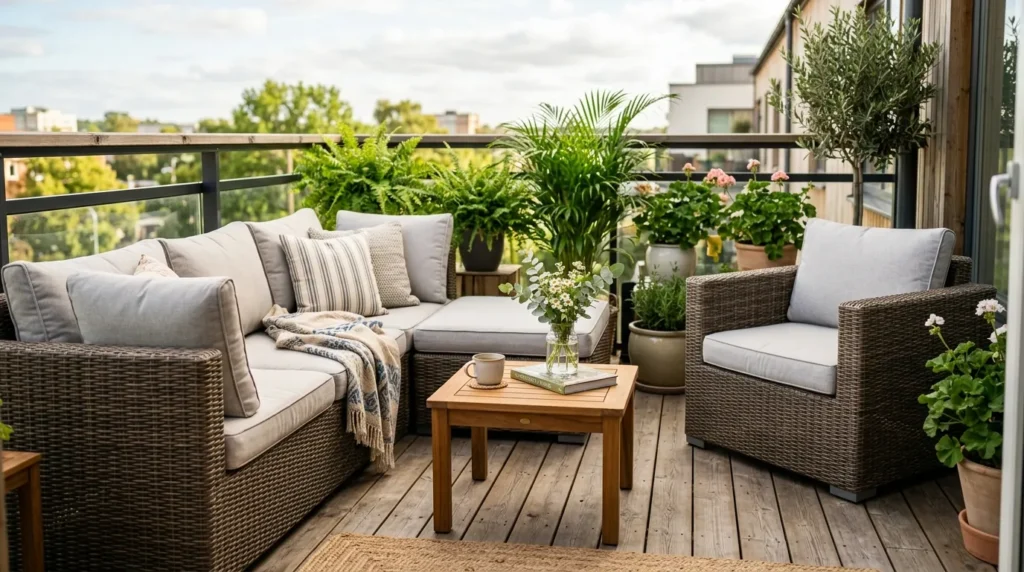 Weatherproof Balcony Furniture ideas
