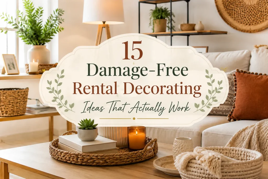 Damage-Free Rental Decorating Ideas