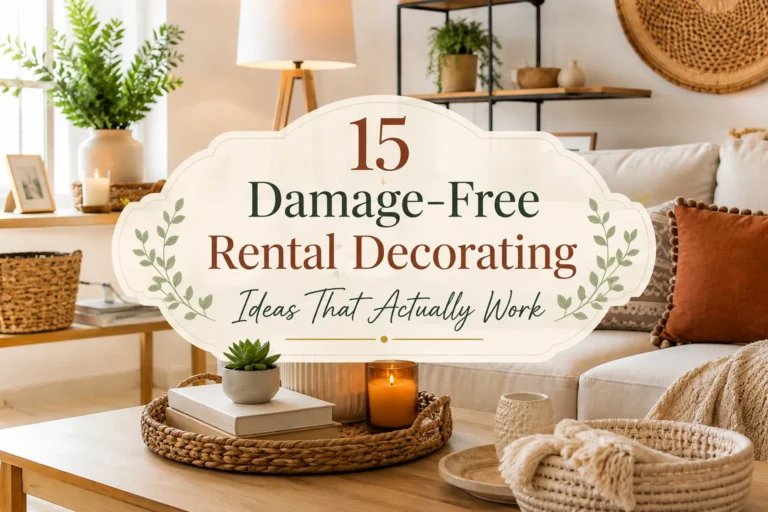 Damage-Free Rental Decorating Ideas