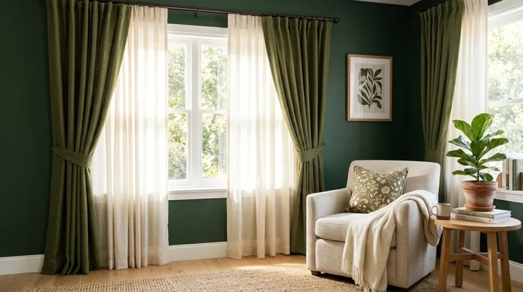 Double-Layer Curtains