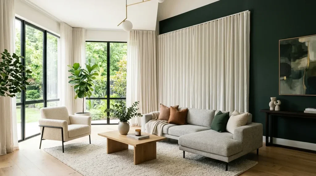 Full-Wall Drapes curtains