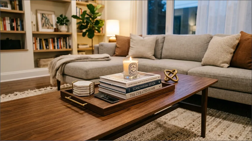 rectangular tray for coffee table