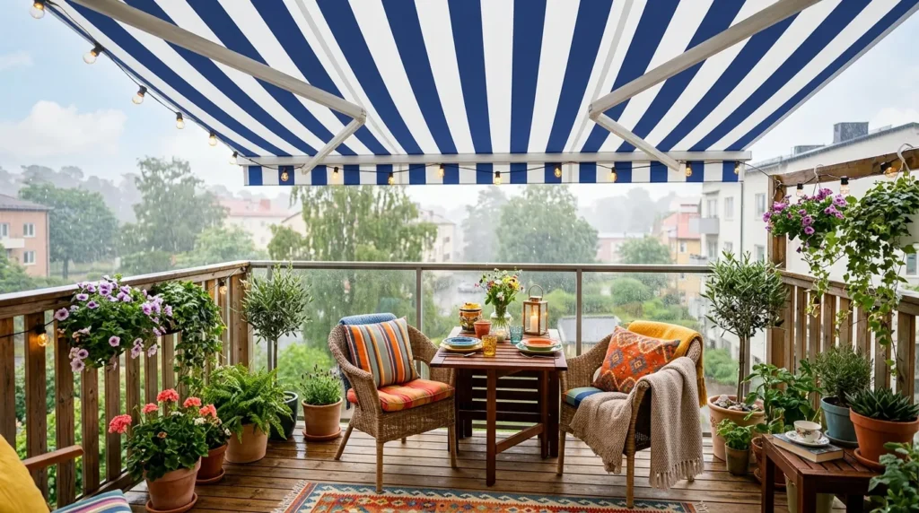 Rain-Proof Balcony Decor