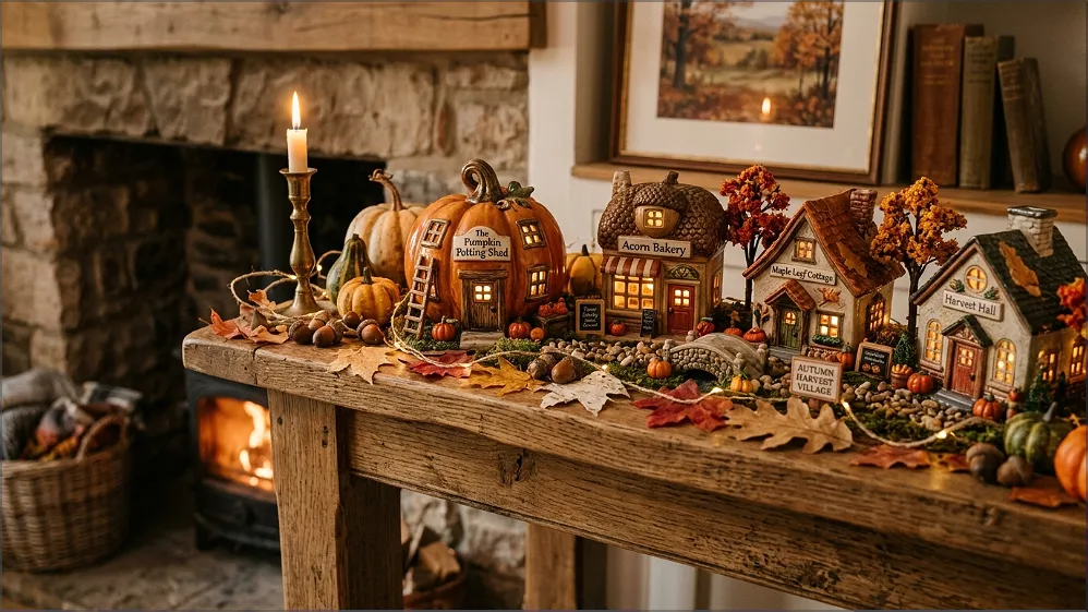 Fall Ceramic House Collection