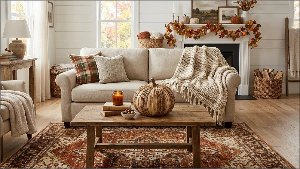fall living room