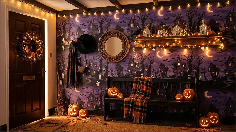 Halloween Town aesthetic wallpaper