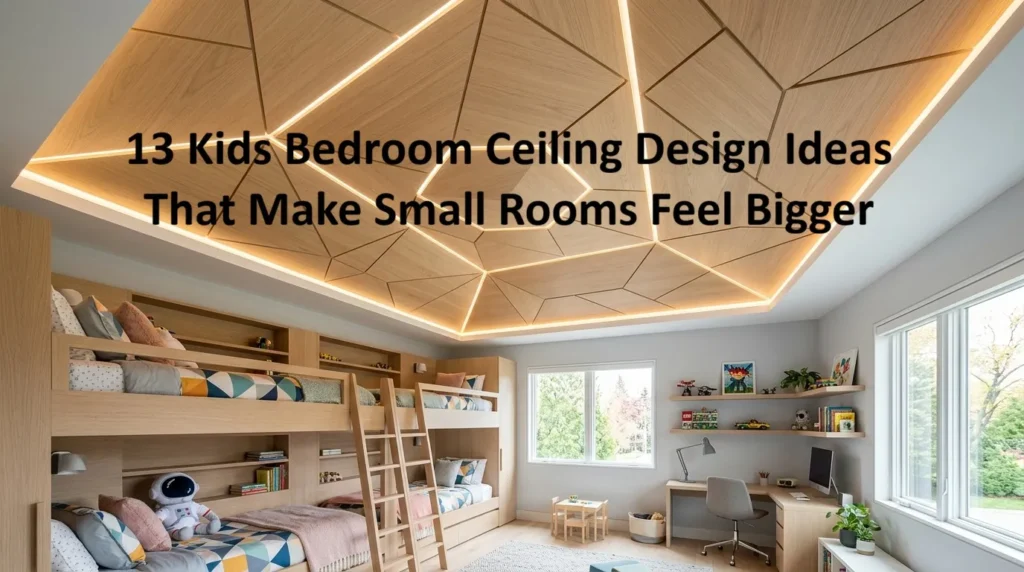13 Kids Bedroom Ceiling Design