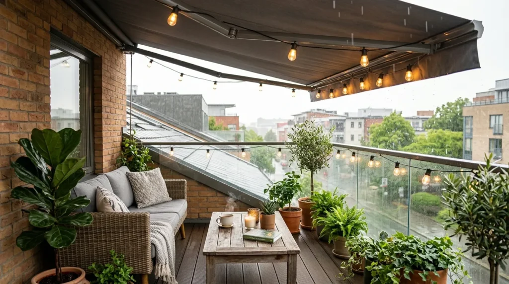 Balcony Covering Ideas From Rain