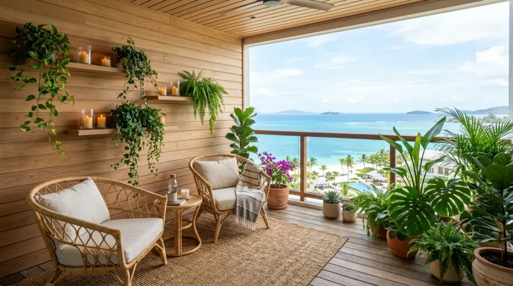 Resort-Style Balcony
