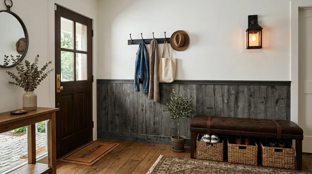 Wood Half Wall Paneling
