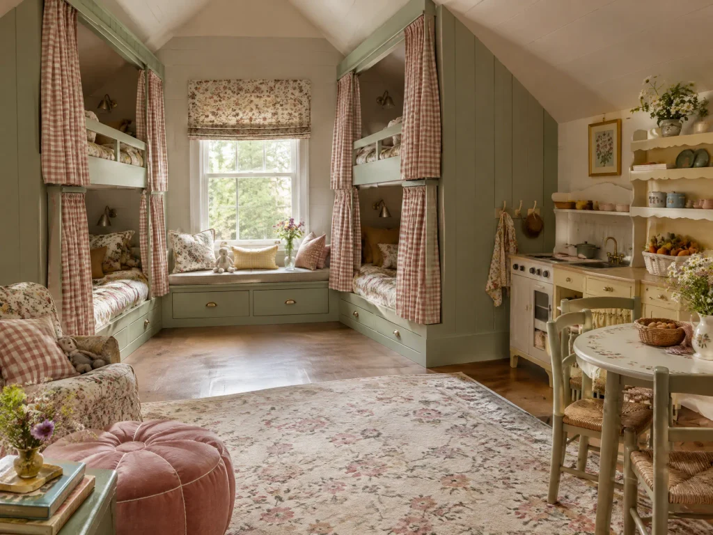  Pastel Cottage With a Pretend Kitchen