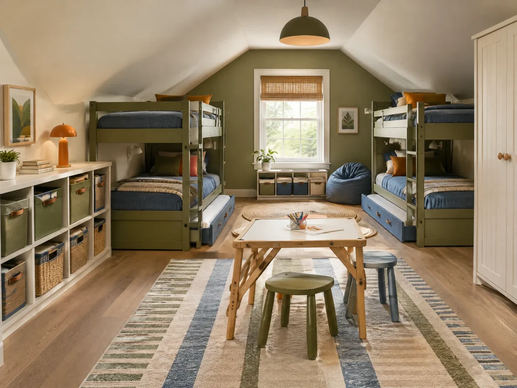 Family Flex Room With a Folding Table