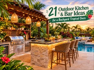 Outdoor Kitchen and Bar Ideas